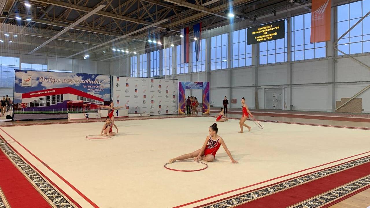 Чемпионат и первенство региона по художественной гимнастике прошли в Мурманске