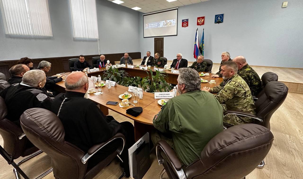 Андрей Чибис встретился с воинами-интернационалистами в преддверии годовщины вывода войск из Афганистана