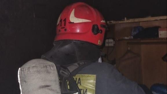 Человек пострадал в результате пожара в Мурманске