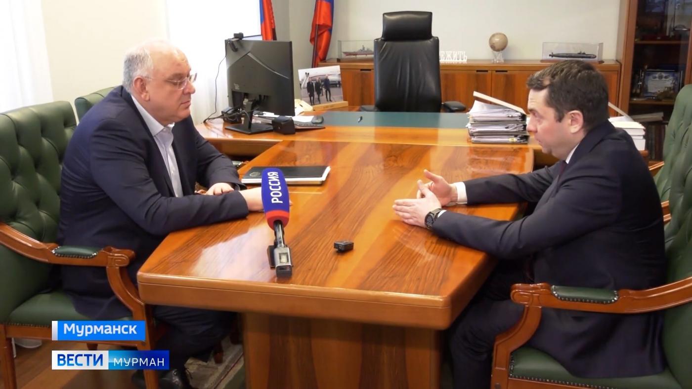 Андрей Чибис обсудил с директором ММТП ситуацию с угольной пылью в Мурманске