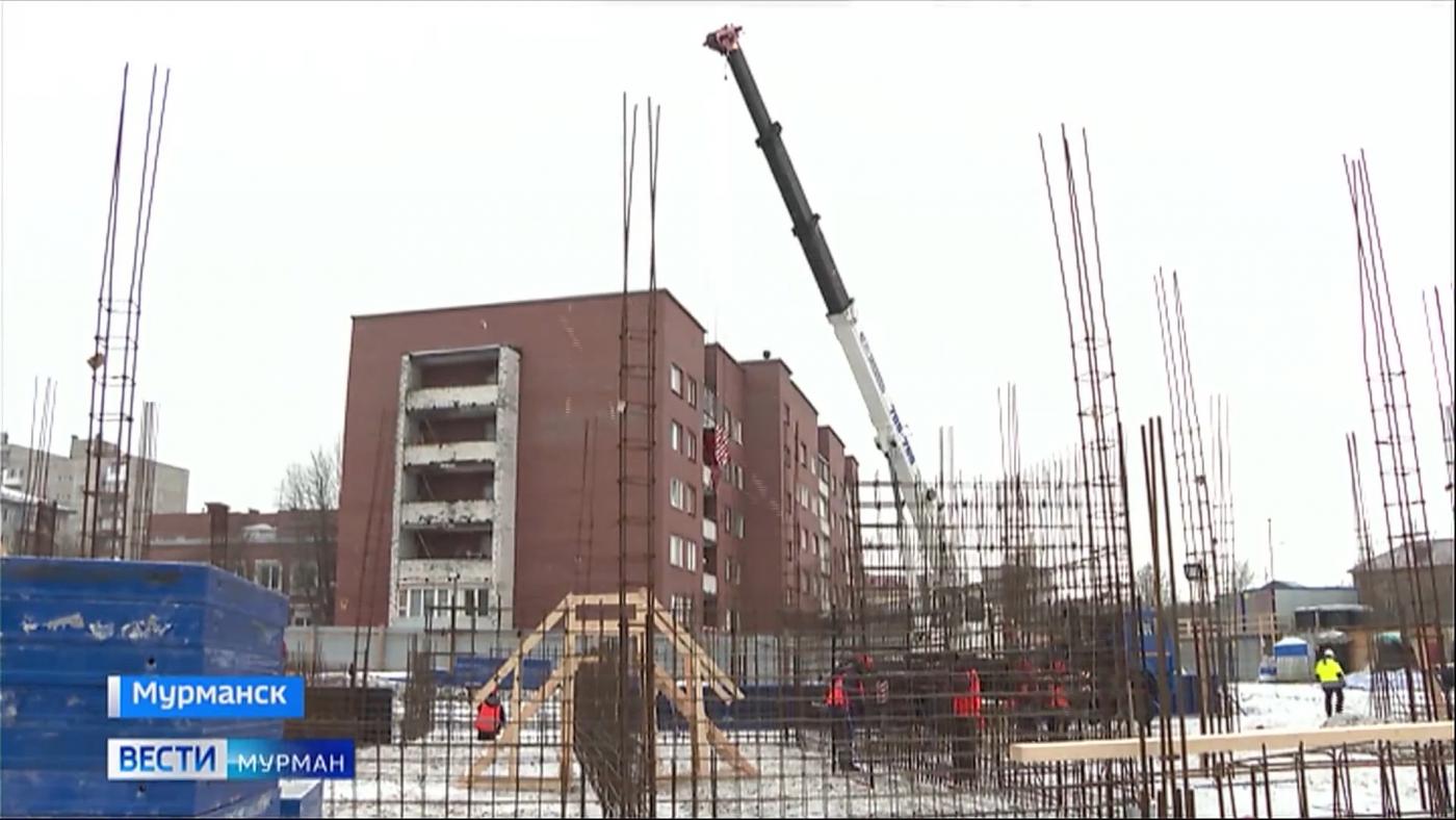 Квартиры в новостройке Мурманска планируется сдать осенью 2024 года