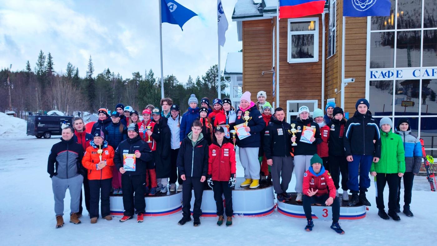 Заполярные горнолыжники завоевали медали всероссийских соревнований