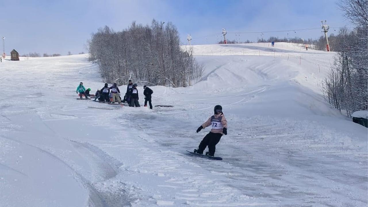 Чемпионат и первенство Мурманской области по сноуборду прошли в областном центре