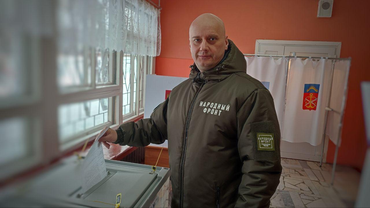 Максим Сахневич призвал северян отдать голос за будущее России 
