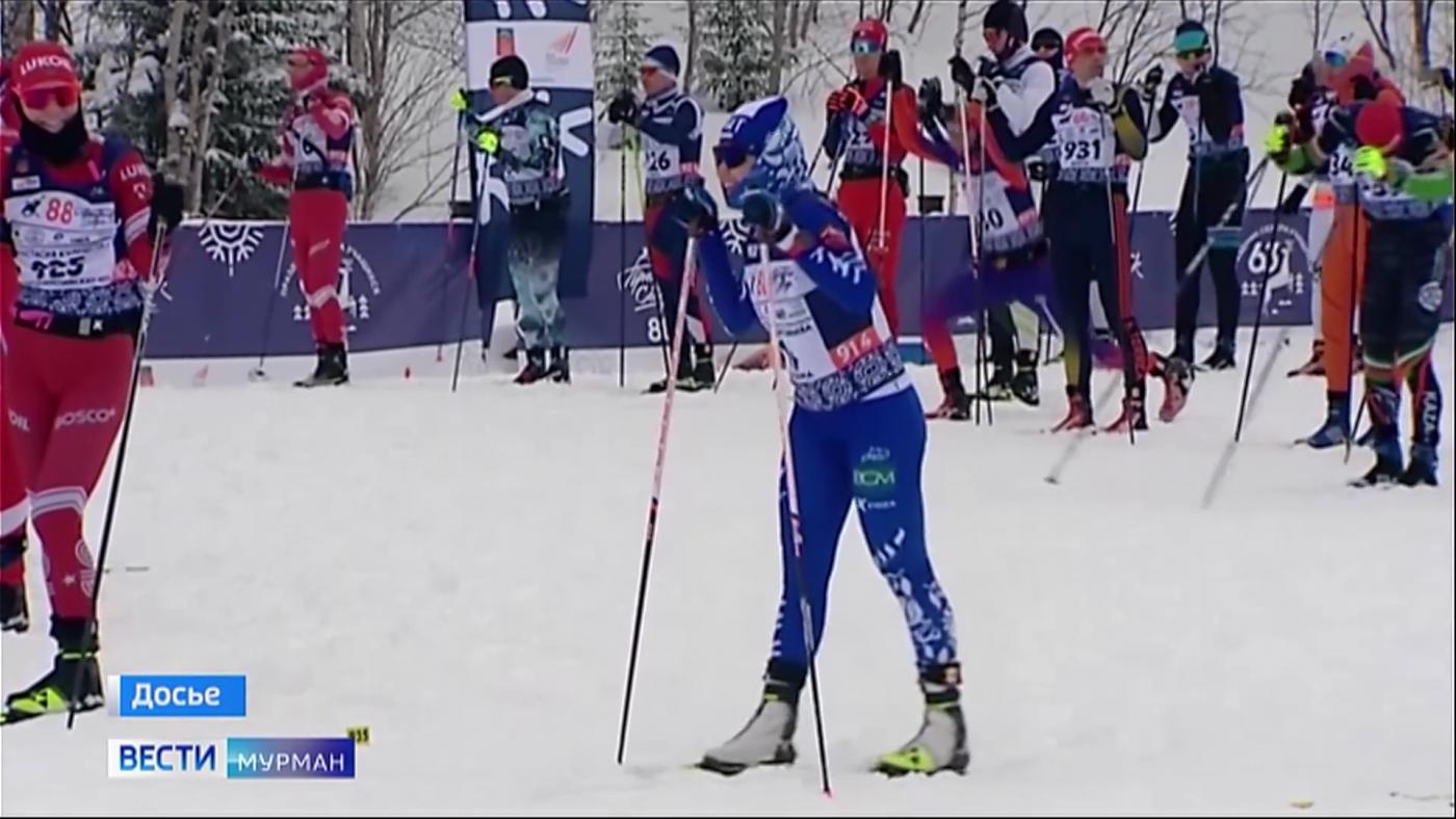 Участник первого Мурманского лыжного марафона, ветеран Геннадий Нечаев выйдет на старт