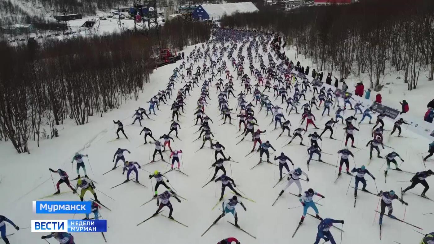 Бросить вызов расстоянию, скорости и самому себе: спортивная феерия первого дня 50-го Мурманского лыжного марафона