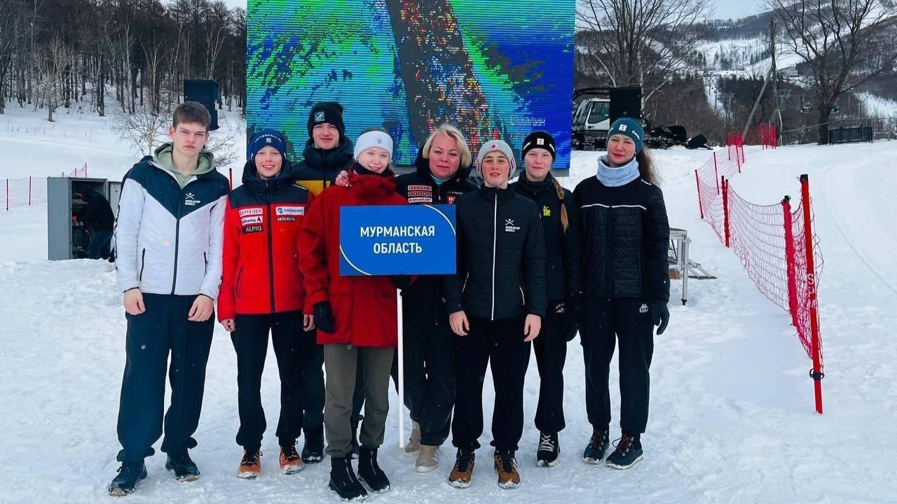 В первенстве России по горнолыжному спорту заполярные спортсмены заняли второе место