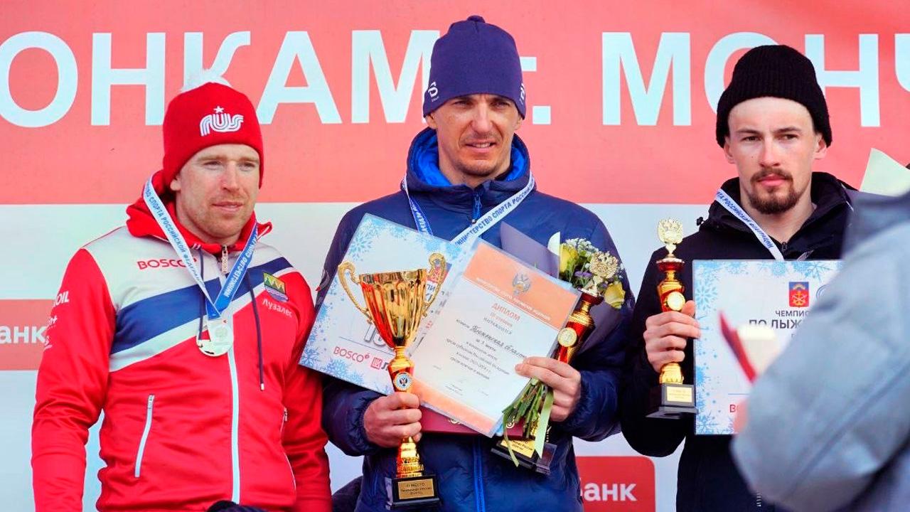 Победителем мончегорского супермарафона Чемпионата России по лыжным гонкам стал Евгений Белов