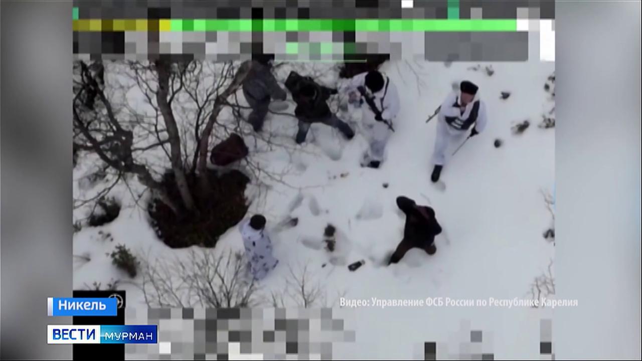 У границы с Норвегией в Мурманской области задержали двух нарушителей