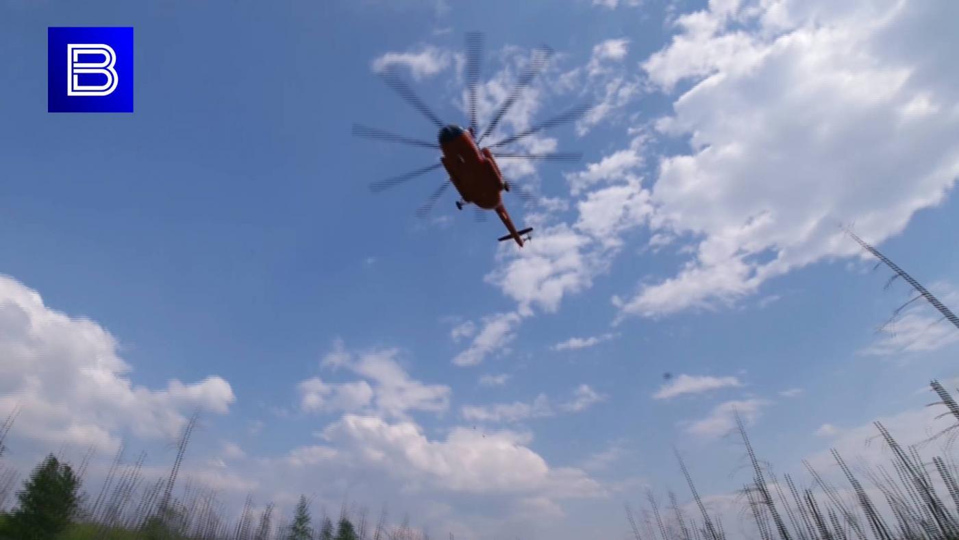 В Мурманской области вертолет Ми-8 совершил аварийную посадку