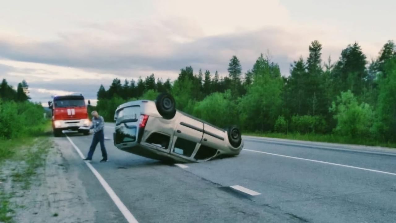 Четыре человека пострадали в ДТП в Ковдорском районе