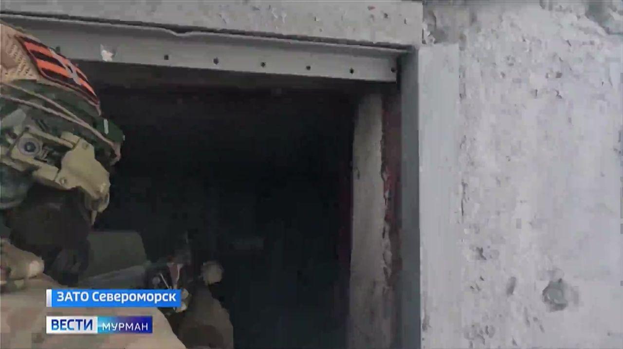 Условный теракт на объекте Минобороны: бойцы спецназа ФСБ штурмовали захваченный налетчиками склад