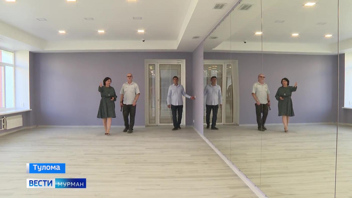 Ремонт Дома культуры в Туломе вышел на финишную прямую