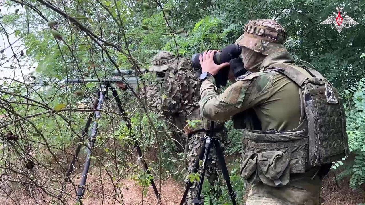 Снайперы арктической бригады усилили подразделения на Каховском направлении 