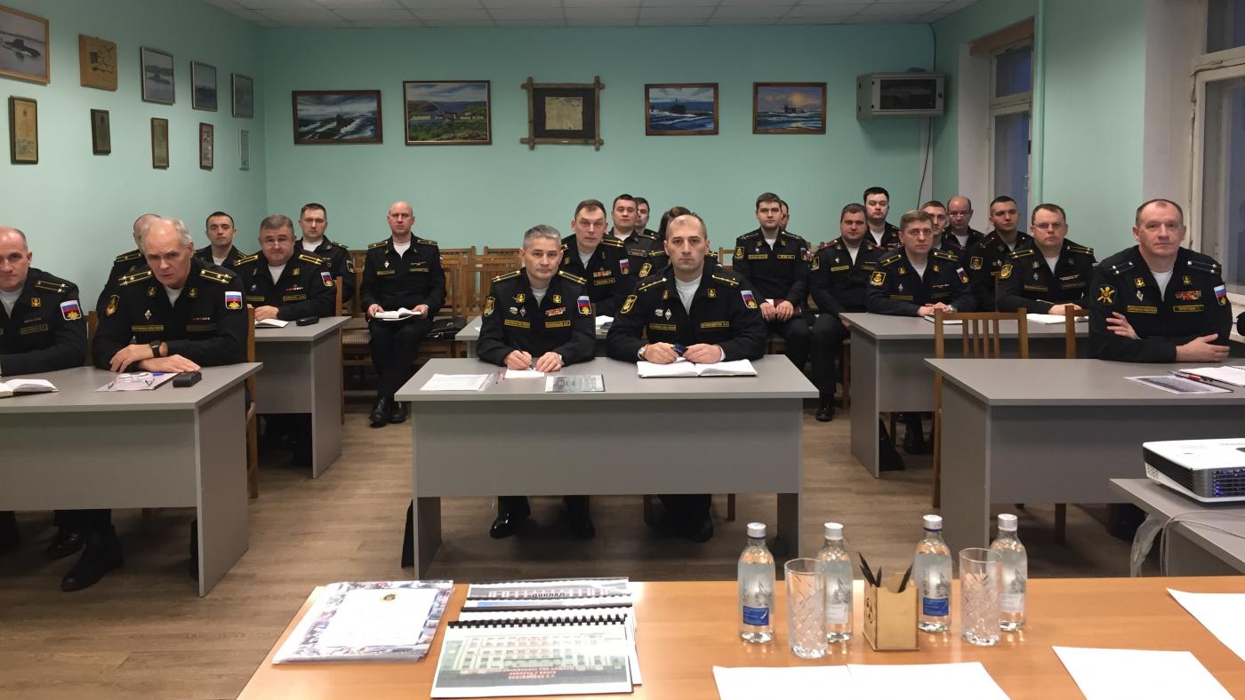 В Мурманске прошел сбор специалистов РХБЗ Северного флота