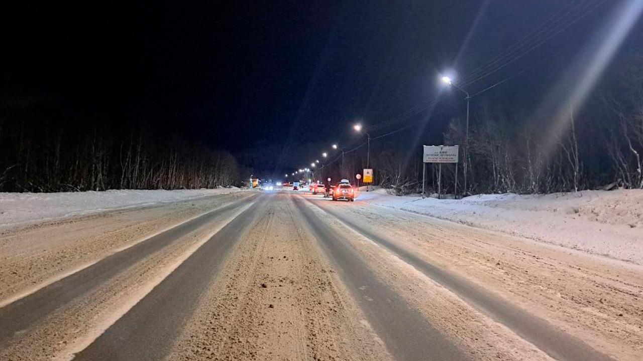 На подъезде к Североморску в аварии пострадал человек