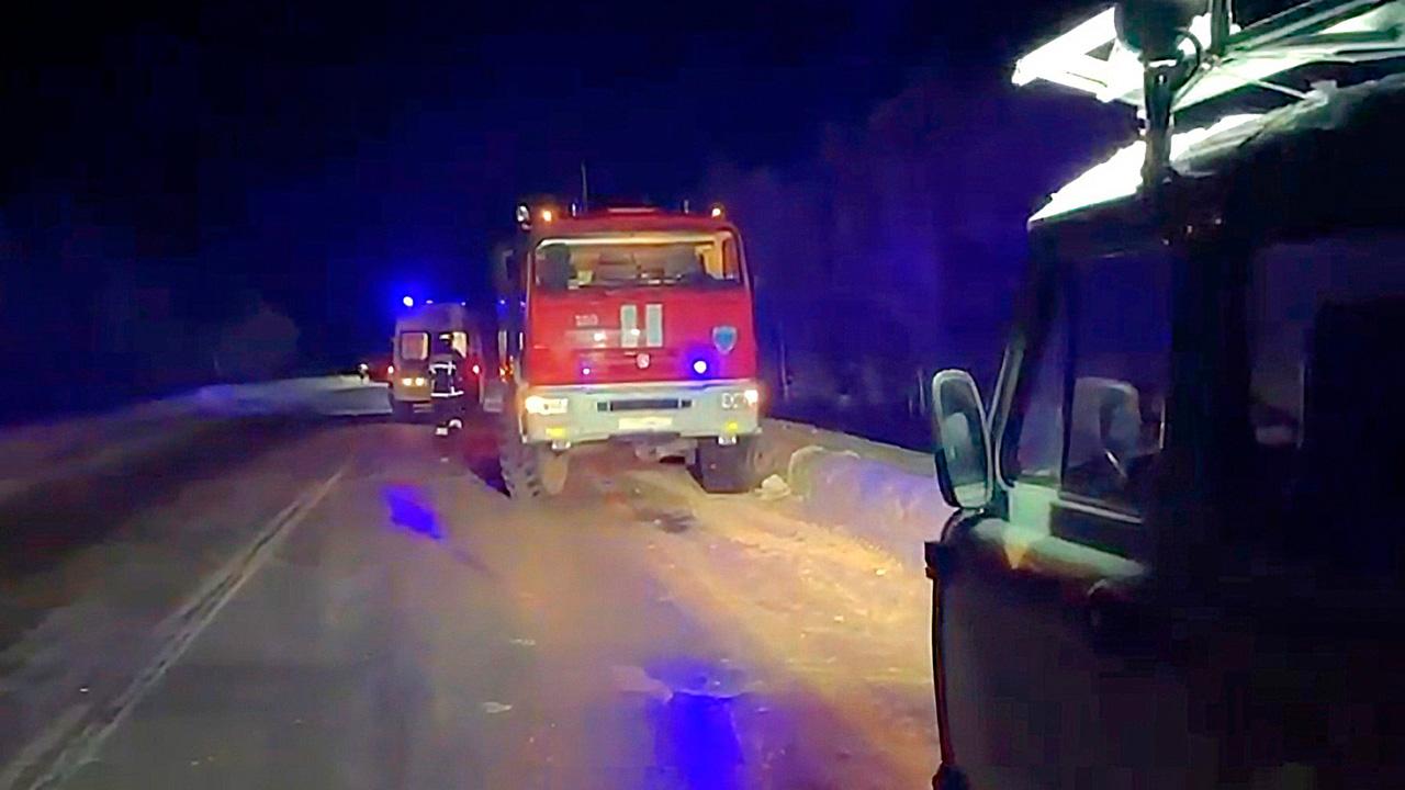 В результате ДТП под Апатитами пострадал человек