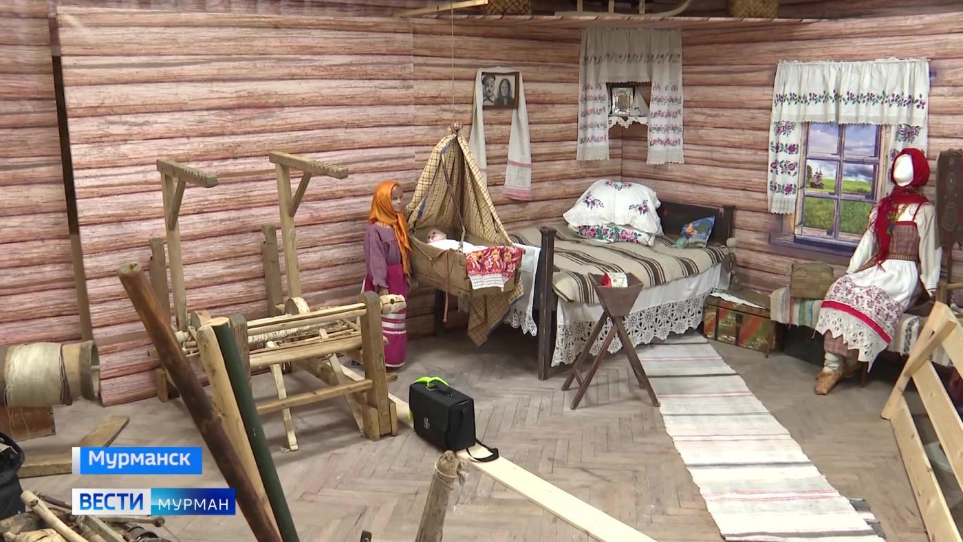 В Музее Северного флота собрали настоящую северную крестьянскую избу
