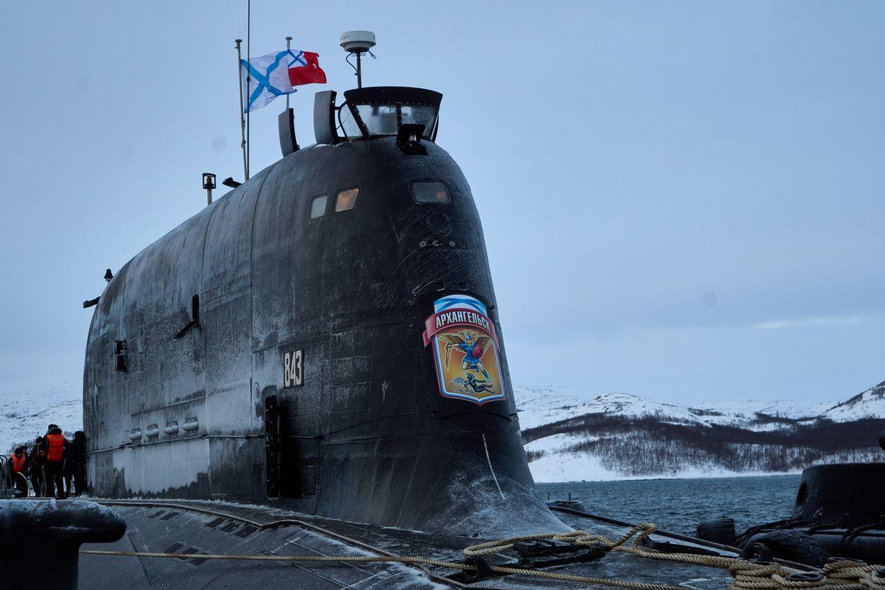 Новейшая атомная подлодка &quot;Архангельск&quot; вошла в состав Северного флота