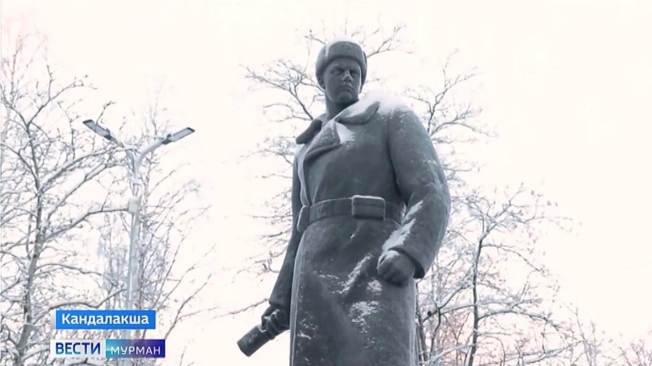 В Кандалакше почтили память героя Советского Союза Александра Спекова