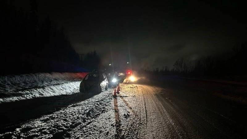 Ночью под Апатитами на дороге погиб 45-летний пешеход