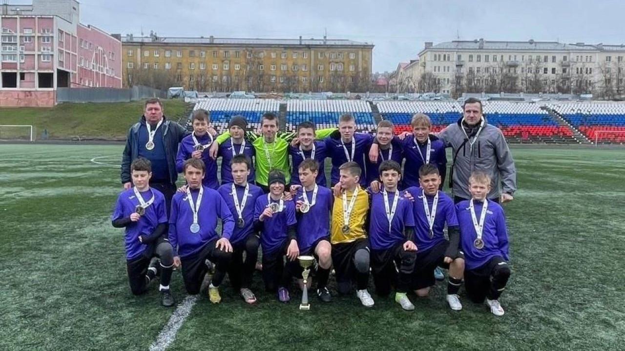 Команда "Олимп" из Апатитов одержала победу в первенстве Мурманской области по футболу