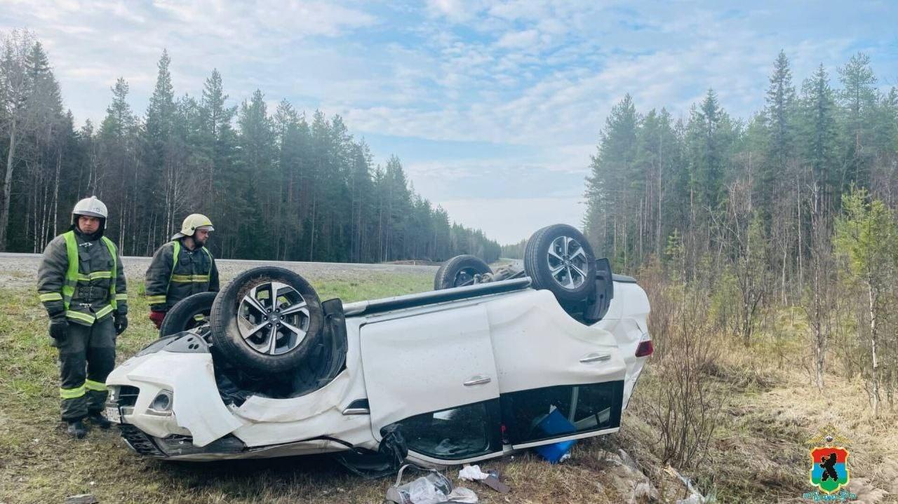 Супруги из Мурманска пострадали в ДТП в Карелии