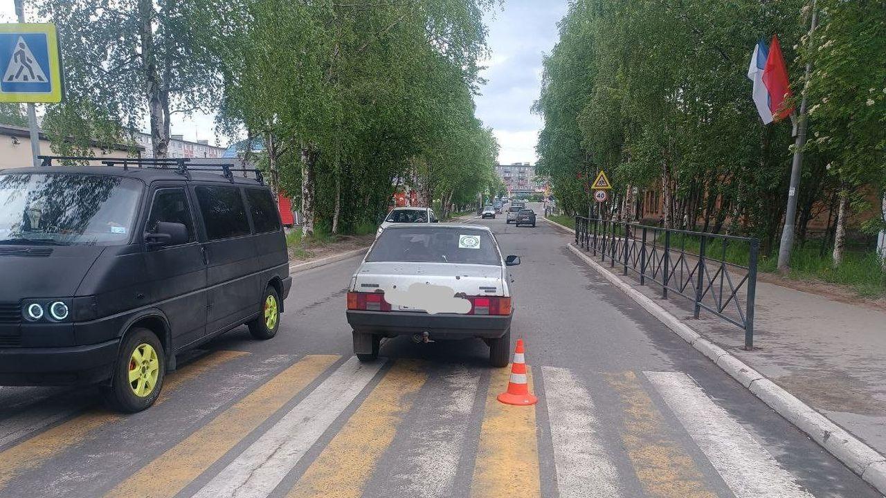На &quot;зебре&quot; в Кандалакше сбили пешехода 