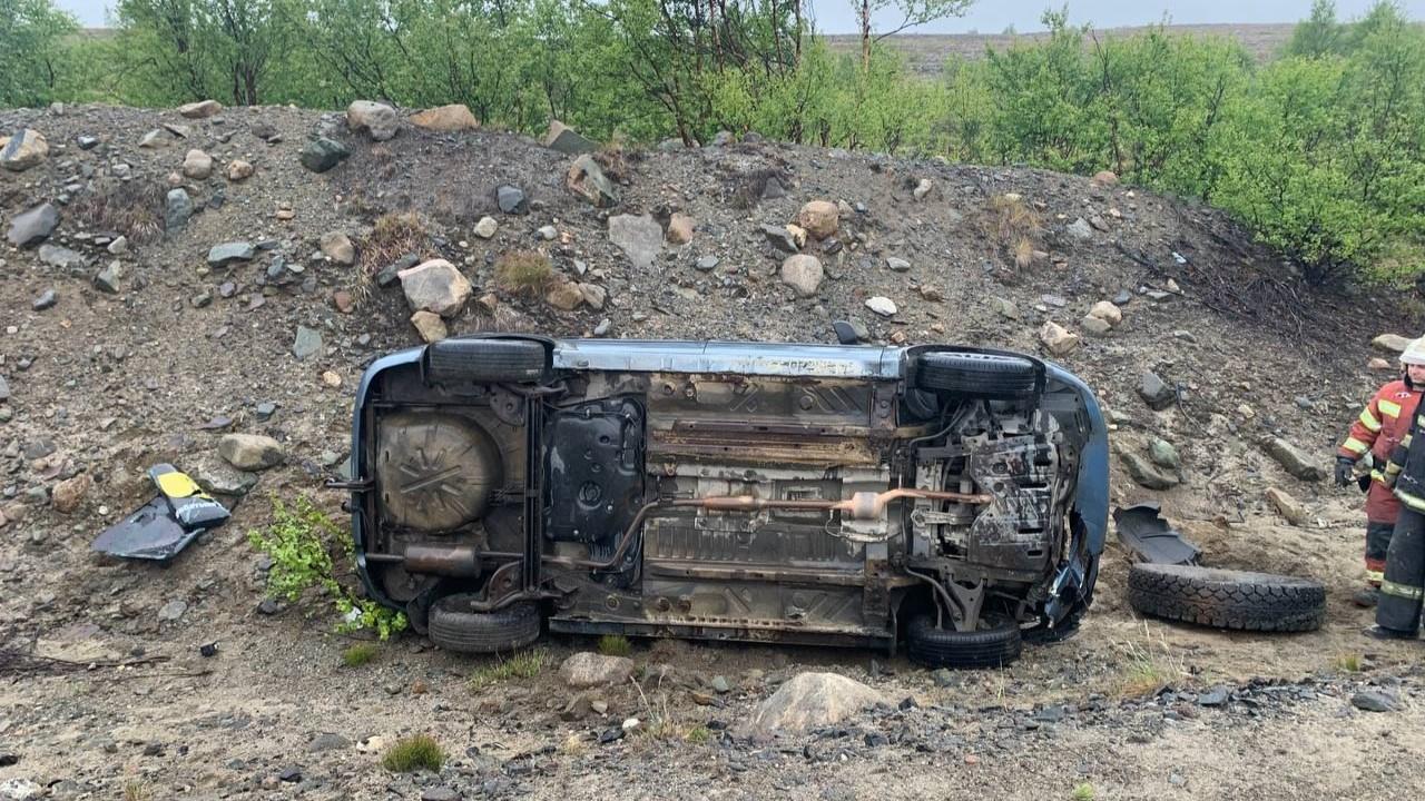 Человек пострадал в ДТП под Заполярным