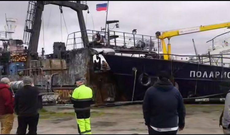 В причинах столкновения судов в порту Мурманской области разбирается прокуратура