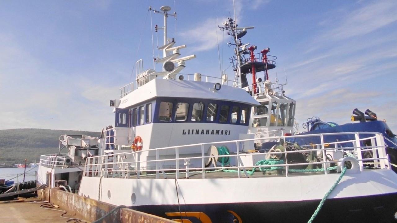 В Мурманске завершили освидетельствование судна для перевозки живой рыбы &quot;Лиинахамари&quot;