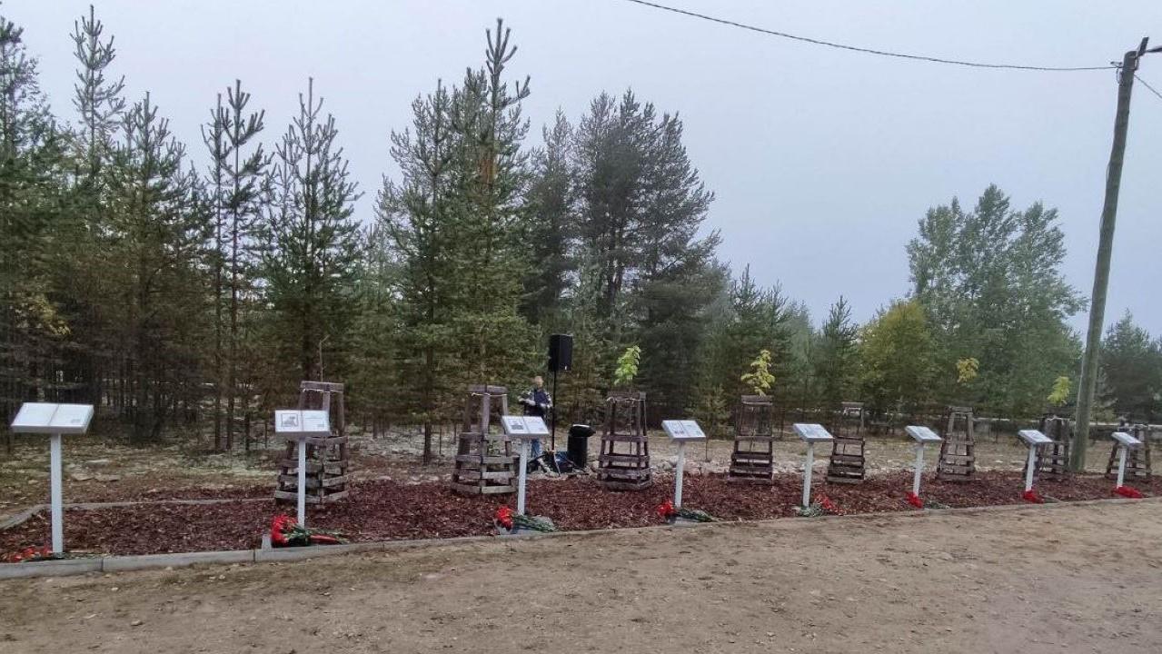 В Алакуртти открыли Аллею Героев