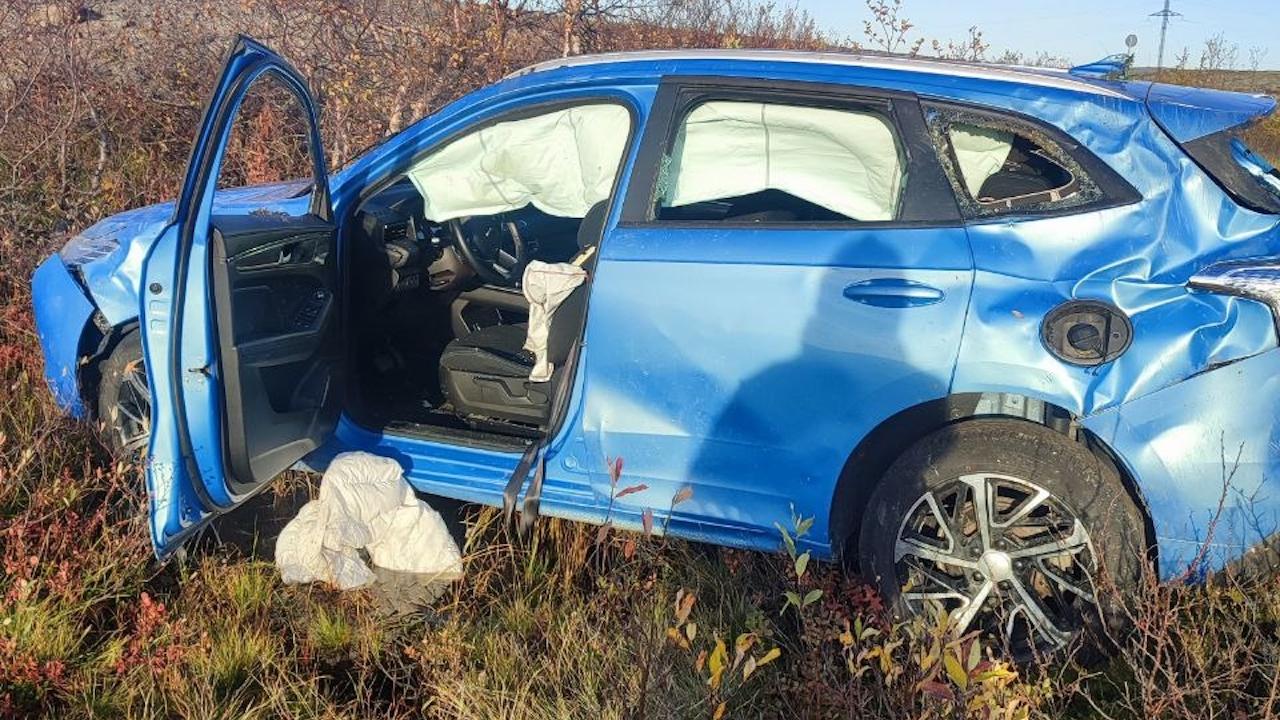 ДТП в Кольском округе: четыре человека пострадали, оказавшись в кювете
