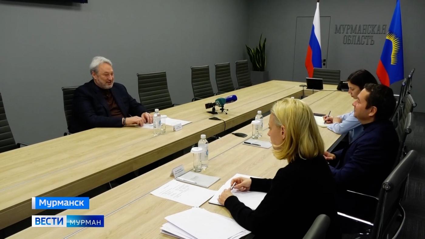 Развитие порта &quot;Лавна&quot; и беспилотных систем в регионе обсудили на встрече Андрей Чибис и руководитель ГТЛК Михаил Парнев