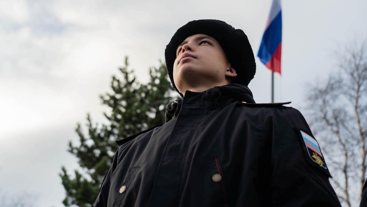 Молодые призывники приехали на службу на Северный флот