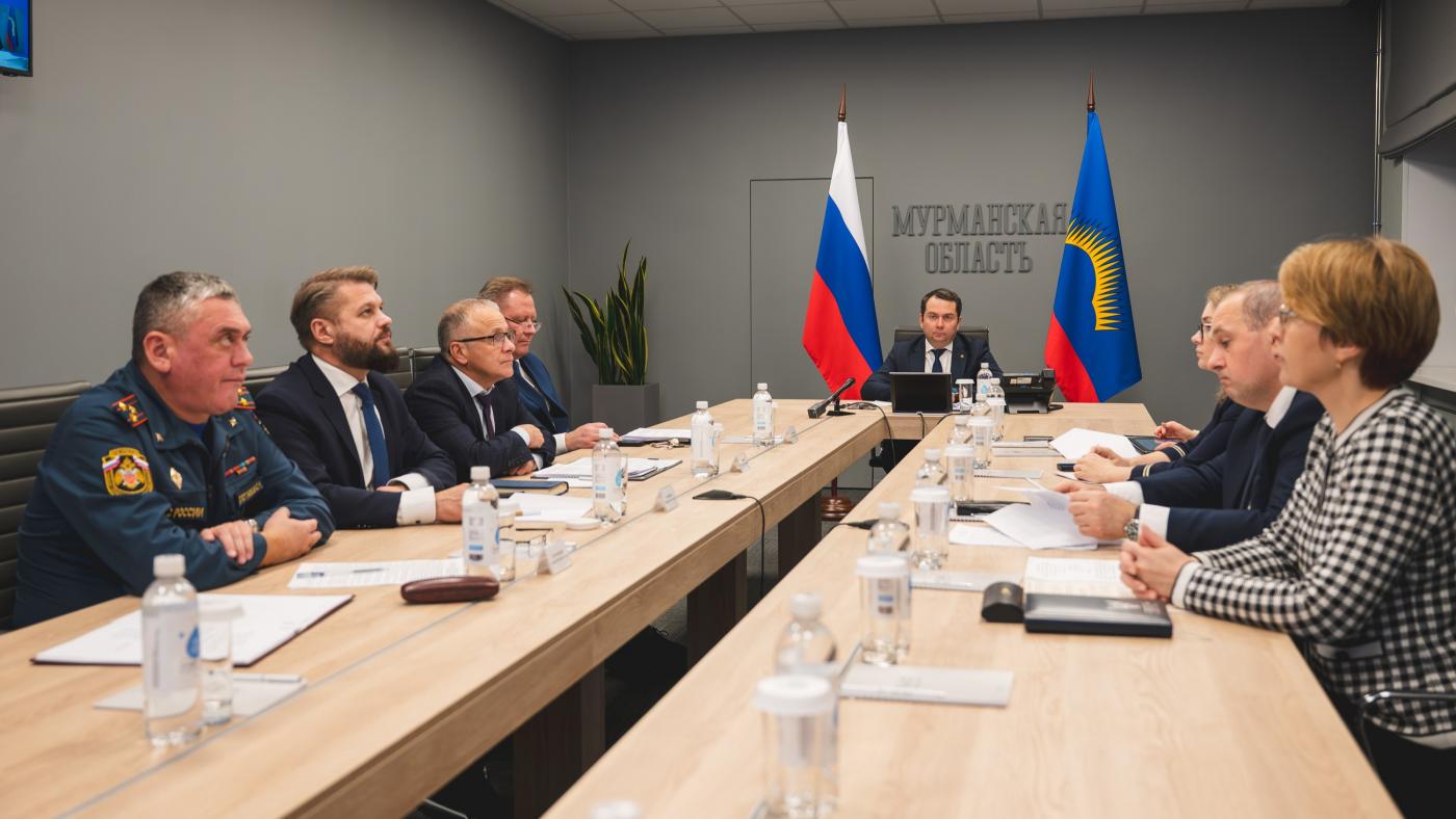 О готовности Мурманской области к зиме губернатор доложил полномочному представителю президента в СЗФО
