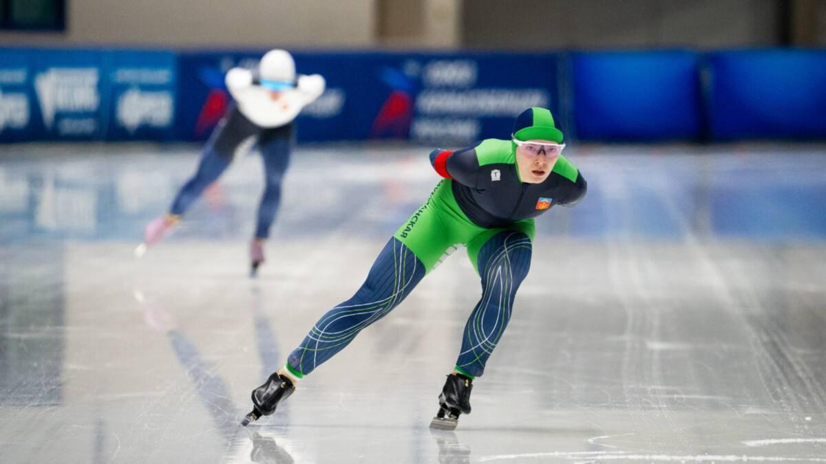 Бронзу на Кубке мира завоевала конькобежка из Оленегорска Ксения Коржова