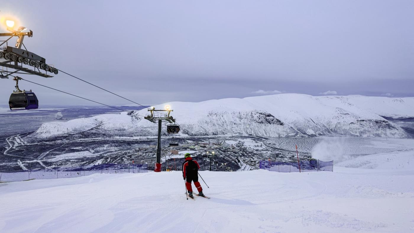 На &quot;Большом Вудъявре&quot; в Кировске открылась еще одна лыжная трасса