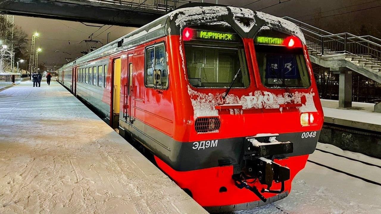 "Лыжная стрела" вернется на маршрут Мурманск – Апатиты с 20 декабря