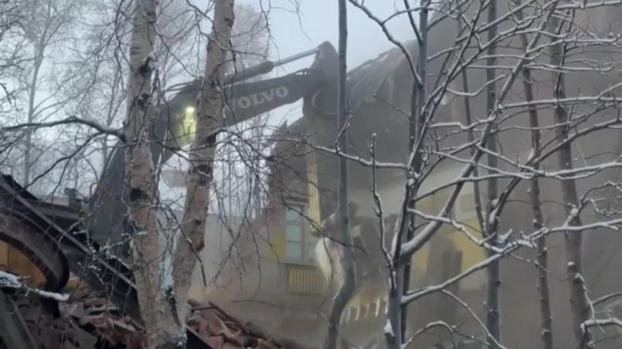 Старые корпуса уступят место кампусу: в МАУ начали демонтаж зданий