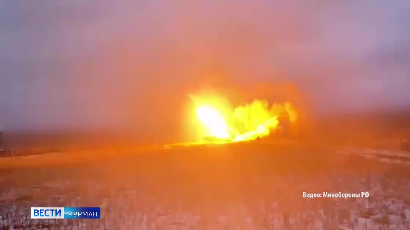 "Ураган" 61-й отдельной гвардейской бригады морской пехоты обрушился на боевиков ВСУ на Красноармейском направлении