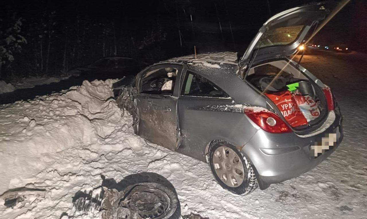 Пострадавшего в ДТП под Полярными Зорями ребенка госпитализировали