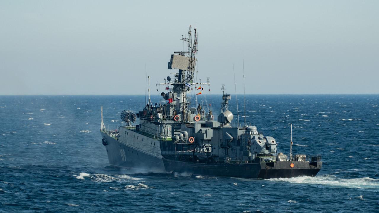 Во время учений в Баренцевом море "Юнга" Северного флота отстрелялся комплексом "Оса-МА"