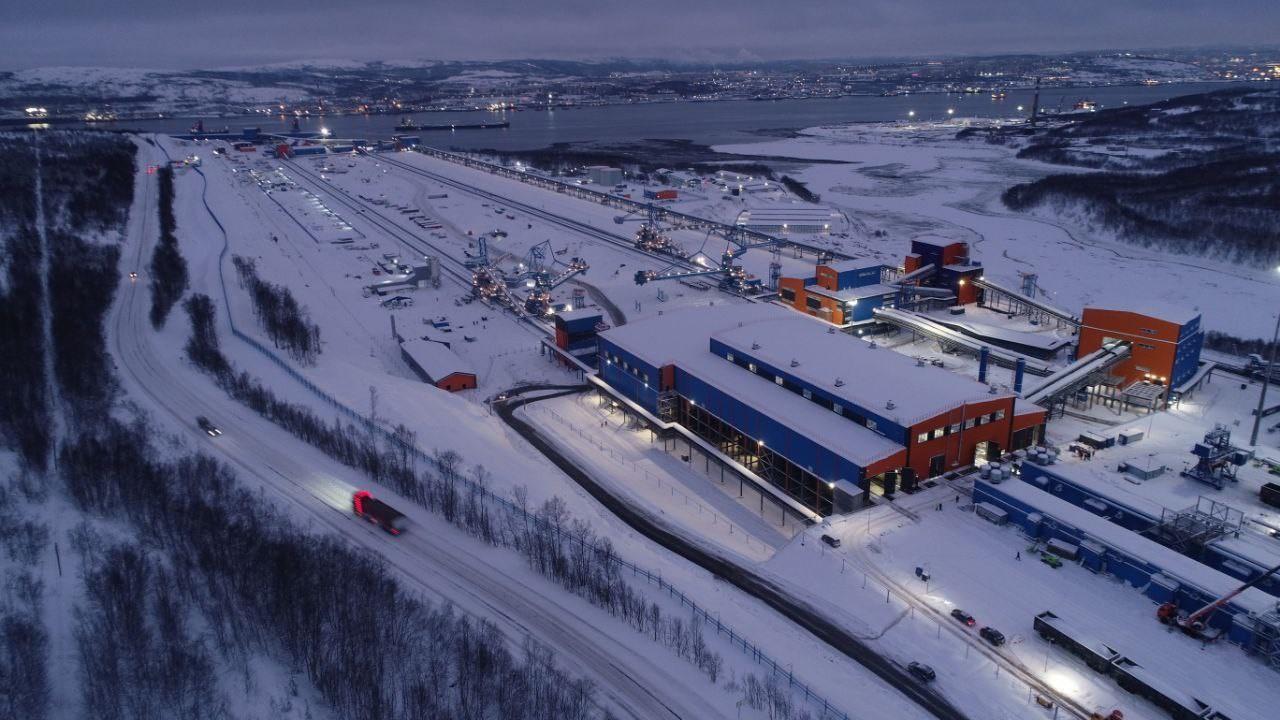 Производственные мощности порта "Лавна" увеличили до 12 млн тонн угля в год