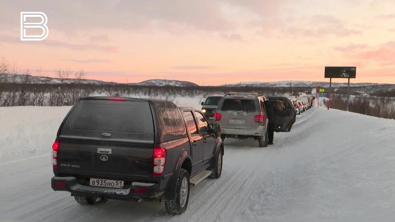 Минтранс МО: транспортные колонны организуют из Териберки и обратно